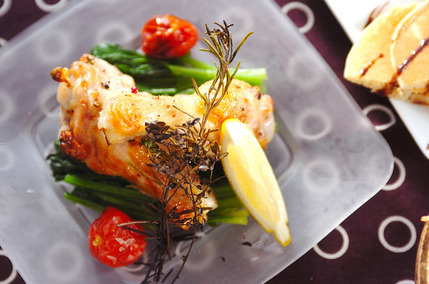 手羽元のハーブ焼き