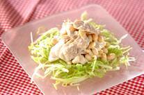 ゆで鶏のマヨサラダ