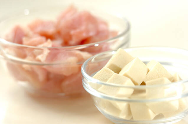 量増しチキンナゲットの作り方の手順1