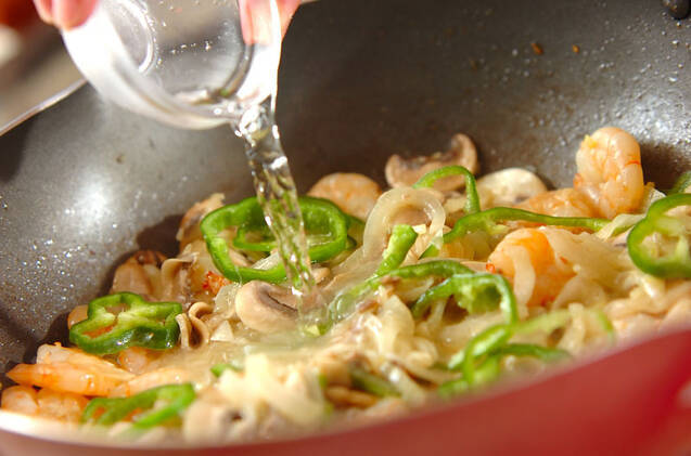 エビナポリタンの作り方の手順5