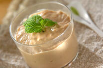 濃厚ミルクティーババロア