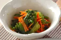 春菊のゴマ和え