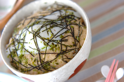 雑穀米のトロロご飯 レシピ 作り方 E レシピ 料理のプロが作る簡単レシピ