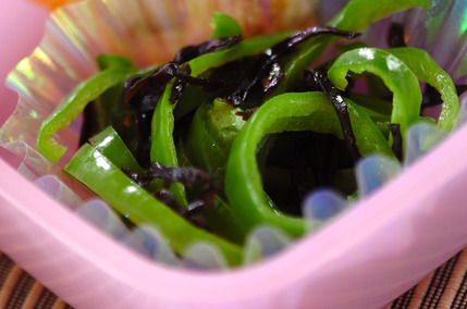 ピーマン昆布