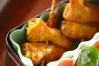 油揚げのロール煮