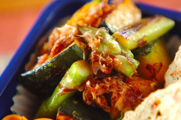 ポンかつおの和えもの