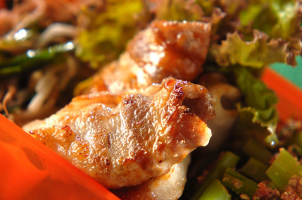 レンコンの豚巻き