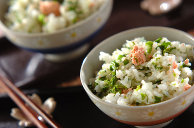 菜の花とタラコの混ぜご飯のレシピ 作り方 E レシピ 料理のプロが作る簡単レシピ