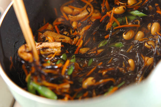 常備菜！定番ヒジキの煮物の作り方の手順7