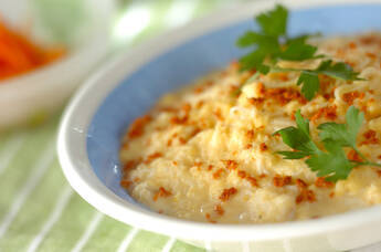 優しい甘さのコーンの冷製パスタ