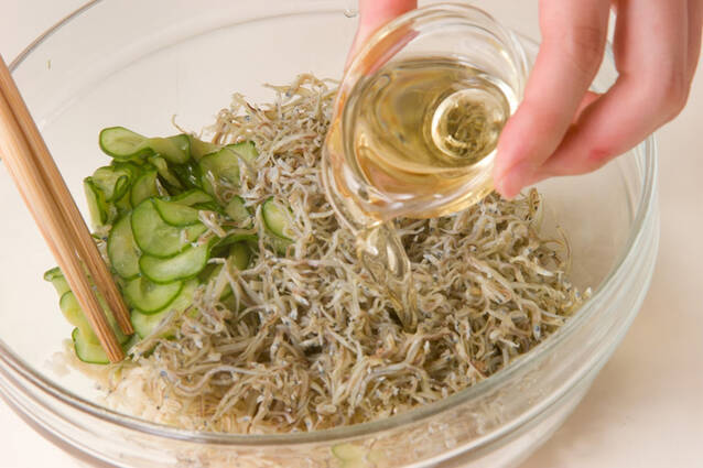 ちりめん切干大根甘酢漬の作り方の手順4