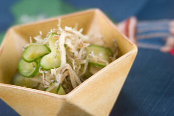 ちりめん切干大根甘酢漬