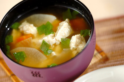 くずし豆腐のさっぱり汁