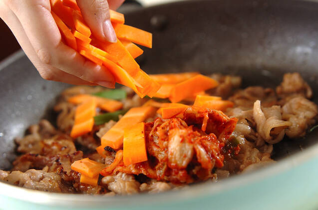 キムチプルコギの作り方の手順6