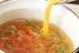 トマトと卵のスープの作り方2