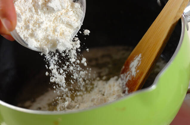 カキの和風ドリアの作り方の手順5