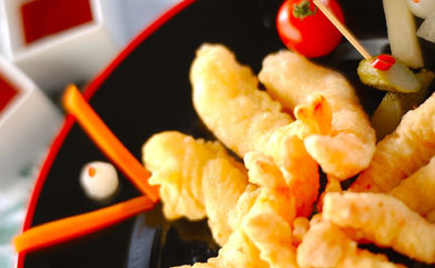 エビのサクッと揚げ