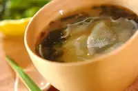 大根と玉ネギのみそ汁