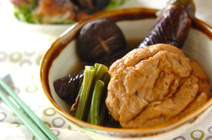 がんもどきの煮物