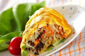 野菜オムレツ