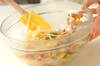 カラフルゴママヨパスタの作り方の手順8