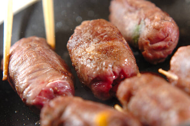 牛肉のいろいろ巻きの作り方の手順5