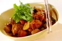 カボチャの中華揚げ煮