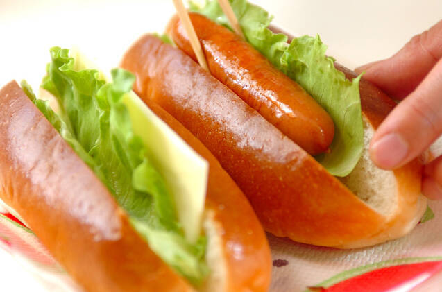 サルサチーズドッグの作り方の手順3