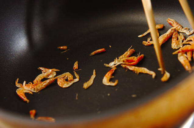 5分で完成！台湾の朝ごはん鹹豆漿(シェントウジャン)の作り方の手順1