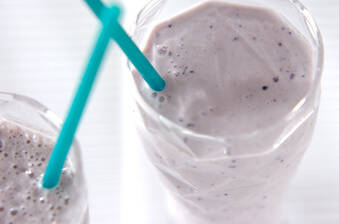 ブルーベリーミルク