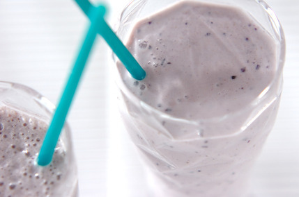 ブルーベリーミルク