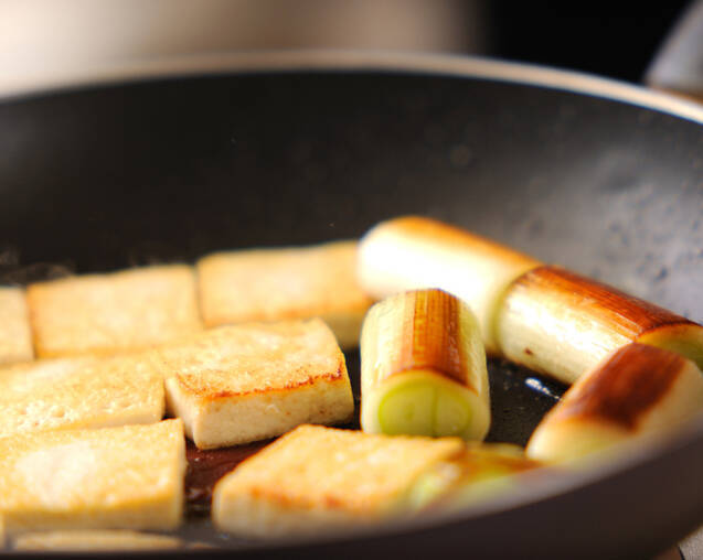 ピリ辛豆腐煮の作り方の手順3