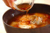 タラのキムチスープの作り方の手順3