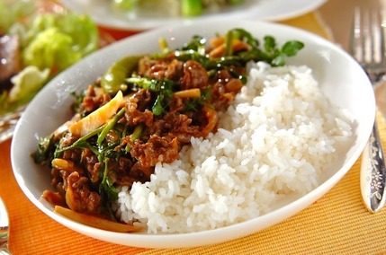 クレソンハヤシライス