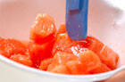スイカのデザートの作り方2
