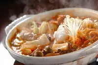 魚のみそキムチ鍋