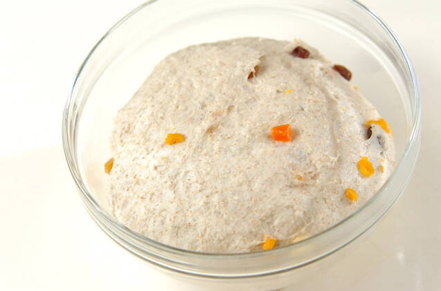 トロピカルフルーツのライ麦パンの作り方の手順7