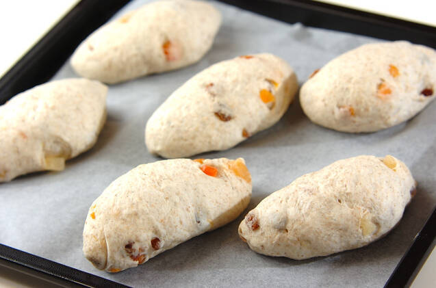 トロピカルフルーツのライ麦パンの作り方の手順10