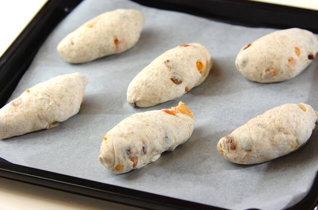 トロピカルフルーツのライ麦パンの作り方の手順9