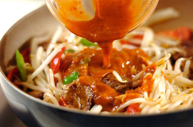 鶏レバーのみそ炒めの作り方の手順9