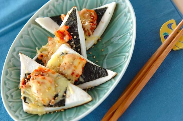 ハンペンのキムチーズ焼き