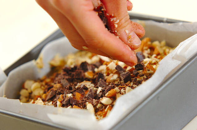 アーモンドチョコケーキの作り方の手順9