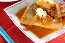 サバのゴマみそ煮