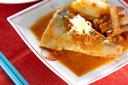 サバのゴマみそ煮