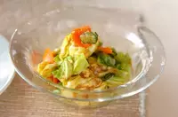 春キャベツのサラダ