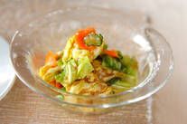 春キャベツのサラダ