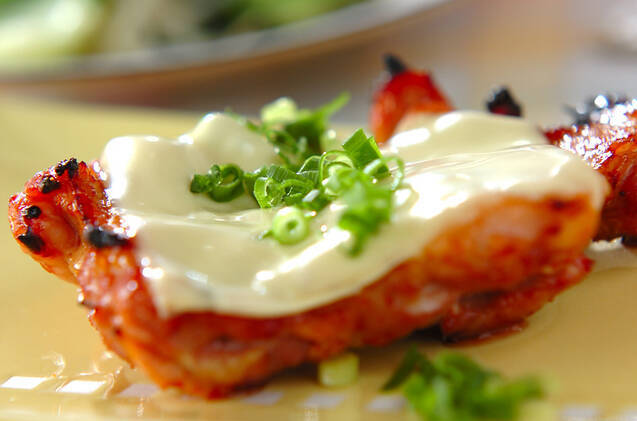 鶏もも肉のチーズ焼き