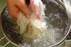 豚キムそぼろ入り豆乳つけ麺の作り方の手順4