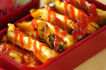 カボチャのオムレツ