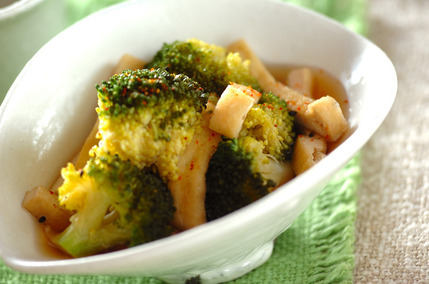 ブロッコリーと油揚げのサッと煮